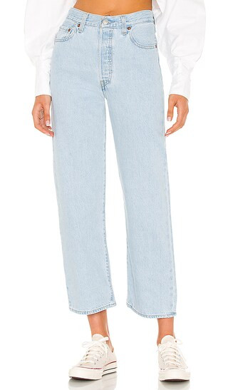 Ribcage Straight Ankle in Bernal Love | Revolve Clothing (Global)