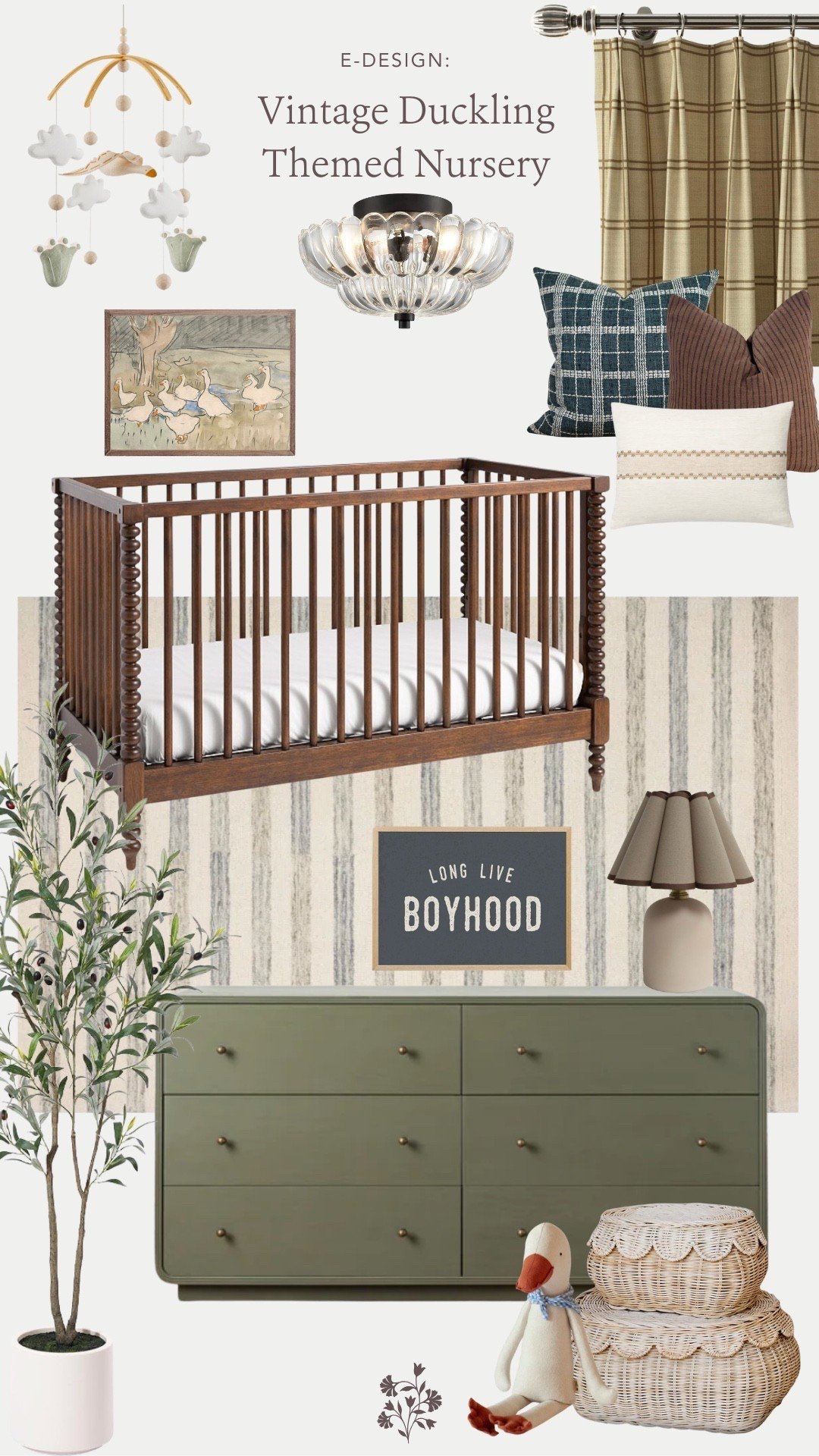 Vintage duckling themed nursery

Follow @gretchenburkedesign on Instagram for more home decor & design inspo❤️

Nursery decor, nursery inspo, baby boy, kids room, magnolia home, Etsy, target home, target finds, studio McGee, hearth and hand, McGee & co, faux olive tree, faux florals, spring decor, brass accents, washable rug, striped rug, duckling art, kids art, nursery art, scalloped lamp, rattan, cane, look for less, dining room decor, living room decor, modern cottage, vintage modern, cozy decor, vintage decor, neutral decor

#LTKBaby #LTKHome #LTKBump