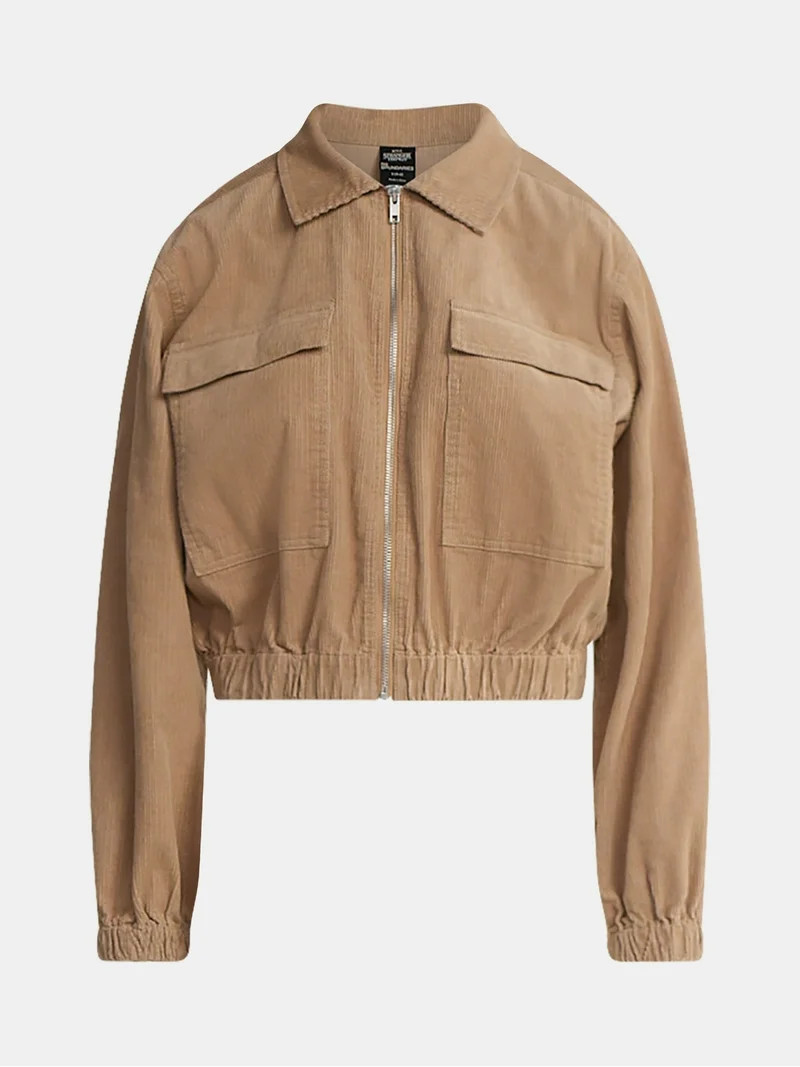 Netflix Stranger Things Corduroy Cotton Jacket from No Boundaries, Women’s and Women’s Plus -... | Walmart (US)