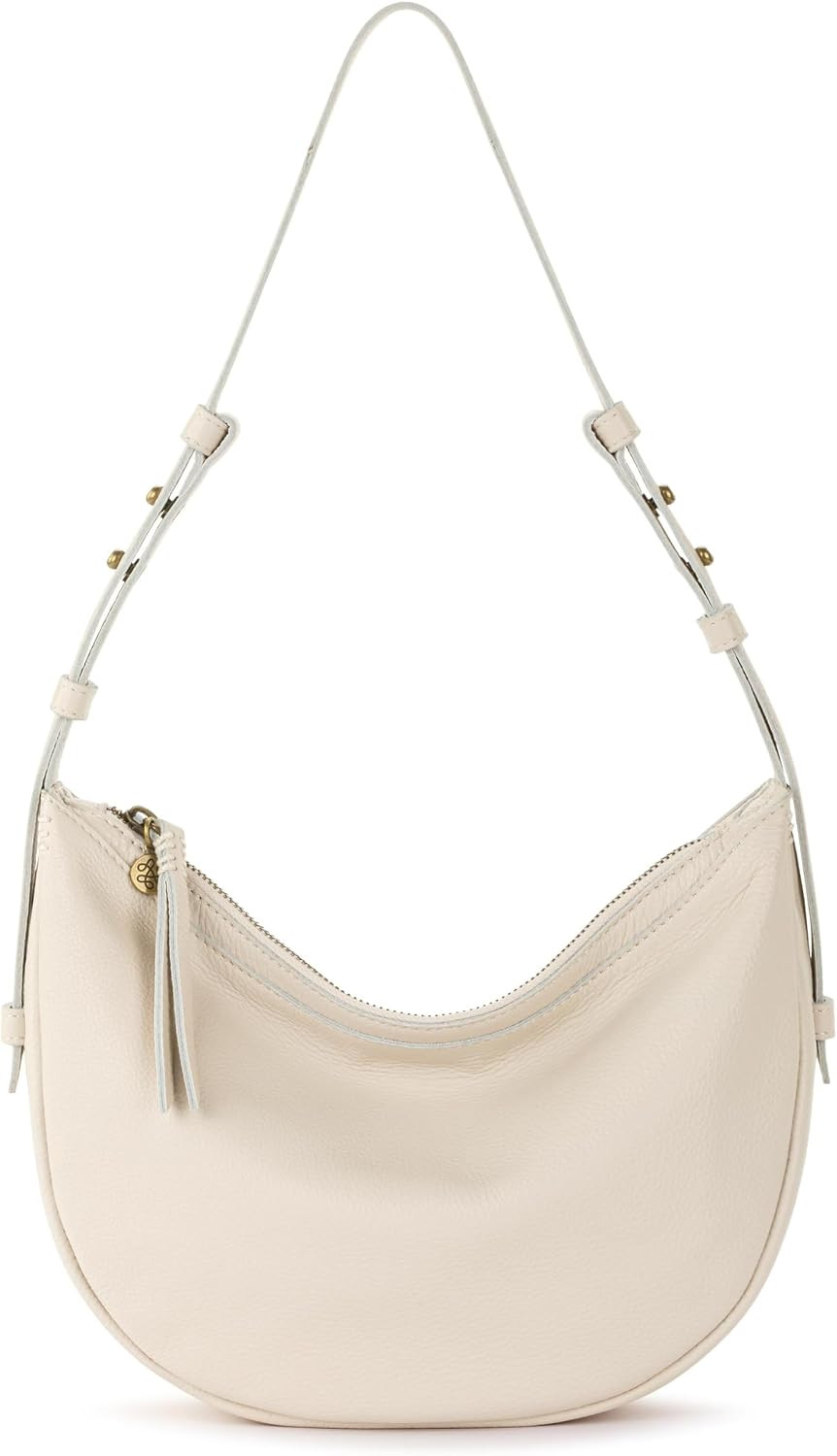 The Sak Tess Crescent Shoulder Bag - Premium Women's Handbag for Everyday & Travel - Adjustable Strap with Zipper Closure | Amazon (US)