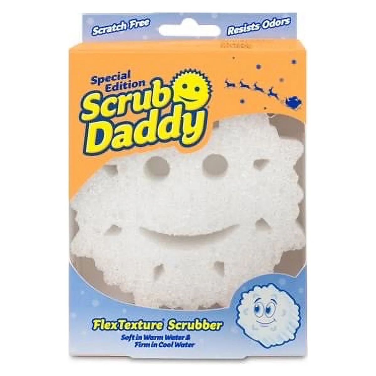 Scrub Daddy Winter Shape White Snowflake, 1 Count | Walmart (US)