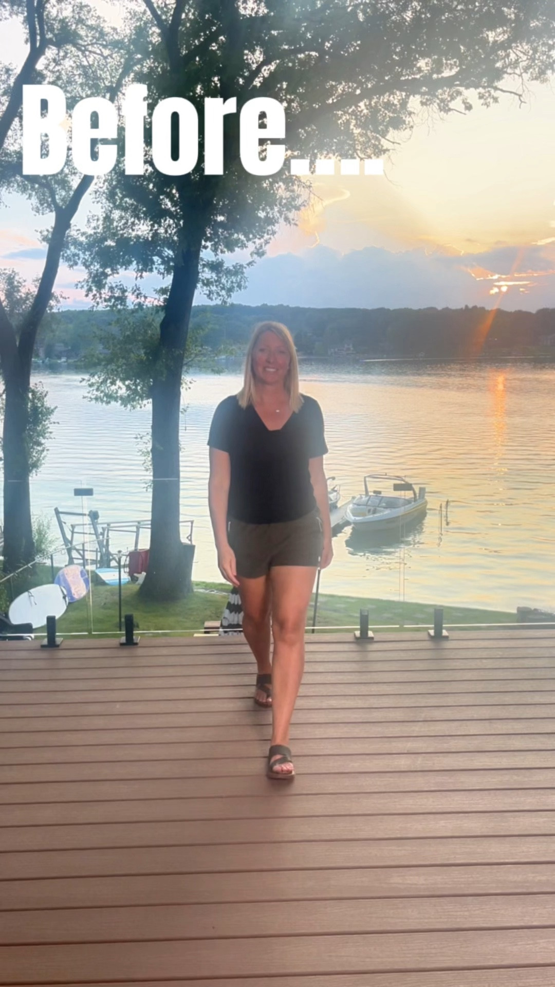 Deck refresh! Even the simplest of changes can make the biggest difference. Here I used all my own DIY tables, a couple of plants, an outdoor rug and a outdoor furniture set that I’ve had for a few years. But wow did it change the vibe of the space. 

#LTKSeasonal #LTKhome