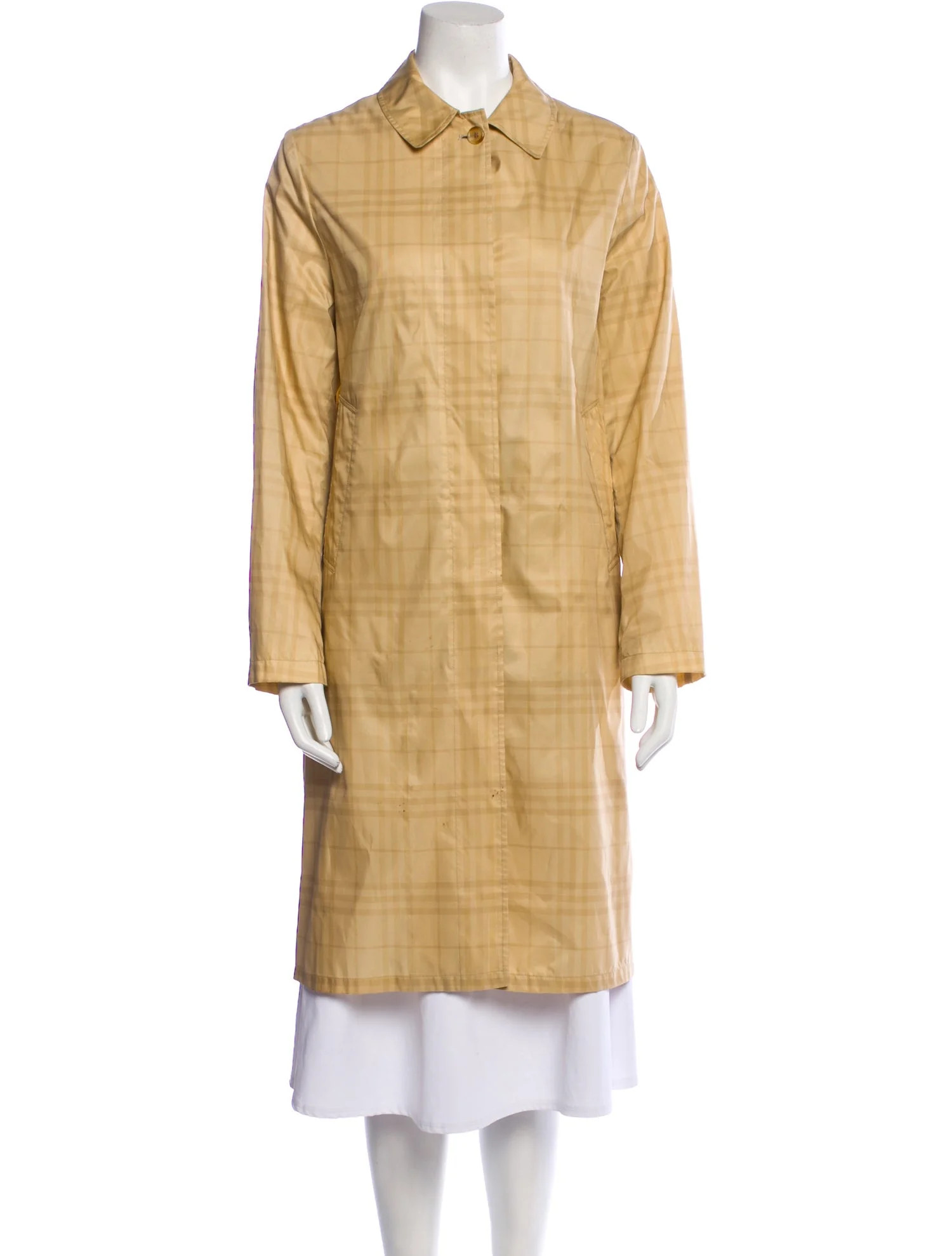 Plaid Print Coat | The RealReal