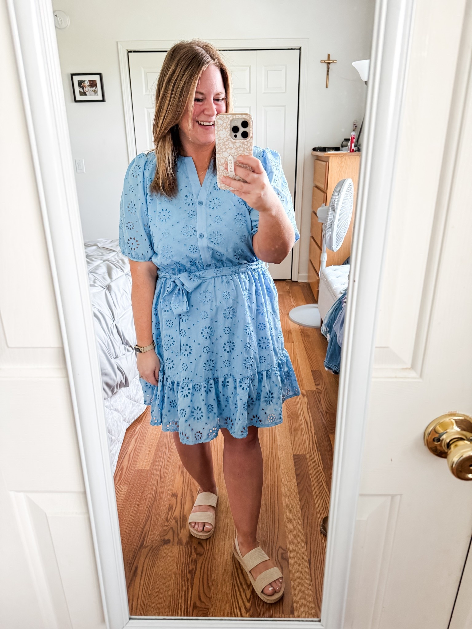 Teacher outfit - this dress is such good quality and cotton - perfect for a warm day 

#LTKMidsize #LTKFindsUnder50 #LTKWorkwear