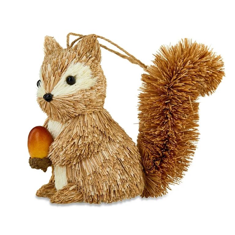 Harvest Woodland Critter Decoration, Squirrel, 4.25 in, by Way To Celebrate | Walmart (US)