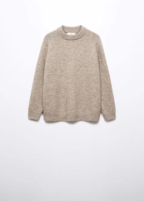 Round neck sweater -  Women | Mango USA | MANGO (US)