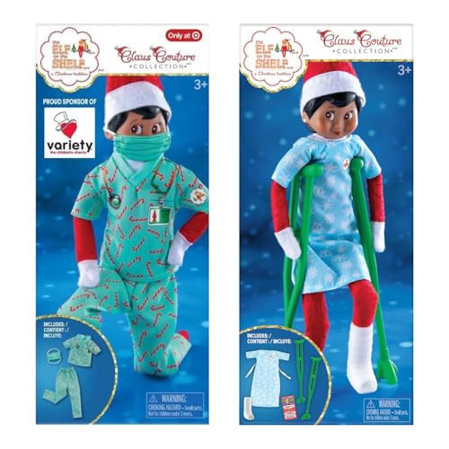 The Elf on The Shelf Claus Couture All Better Bundle: Elf Care Kit and Elf Care Hero | Amazon (US)