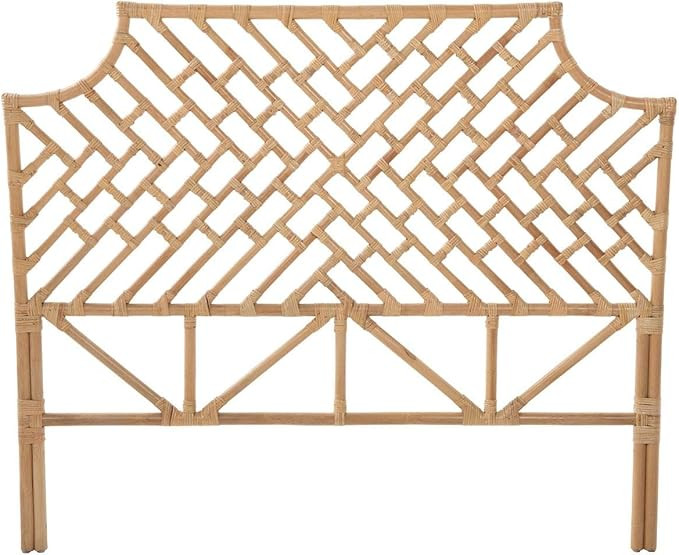 Kouboo Rattan Chippendale Headboard, Full Size, Natural | Amazon (US)