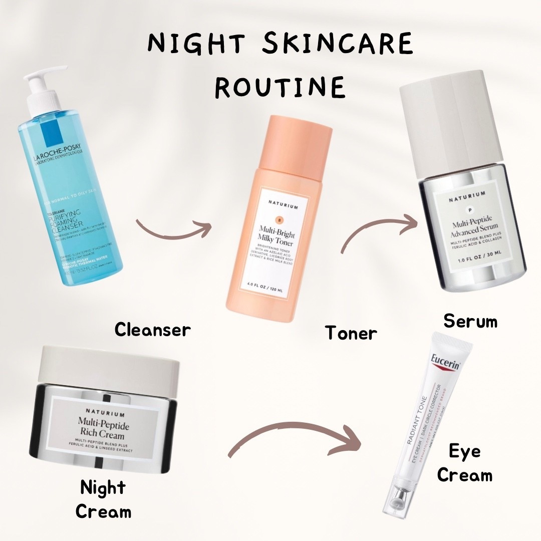 Affordable night skincare routine 
￼
#hyperpigmentation 
#ltknightroutine
#skincareroutine

#LTKmorningroutine #LTKBeauty #LTKselfcare