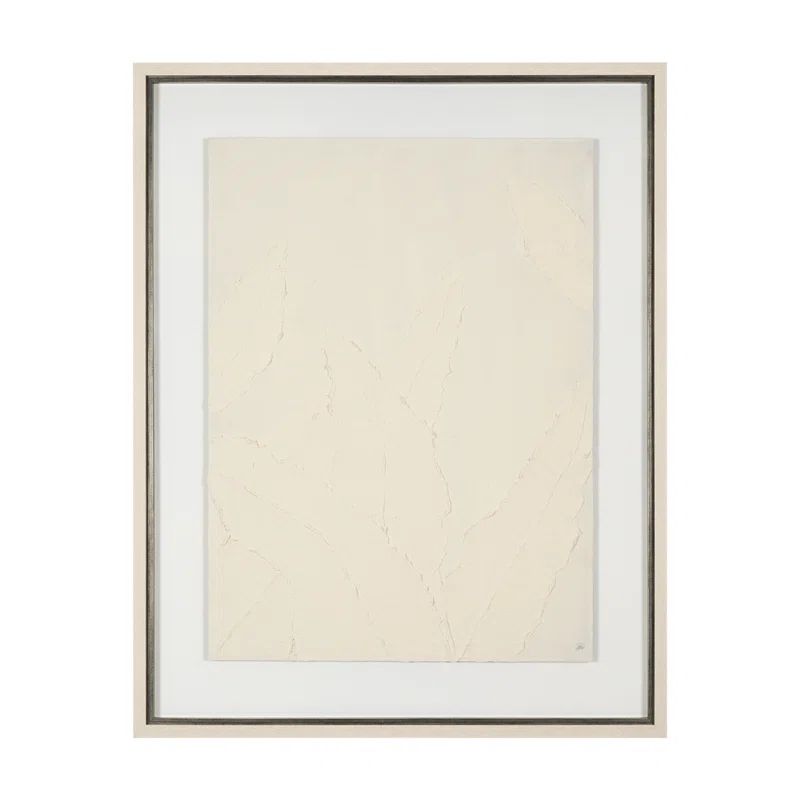 Leaf Relief II Framed On Paper Print | Wayfair North America