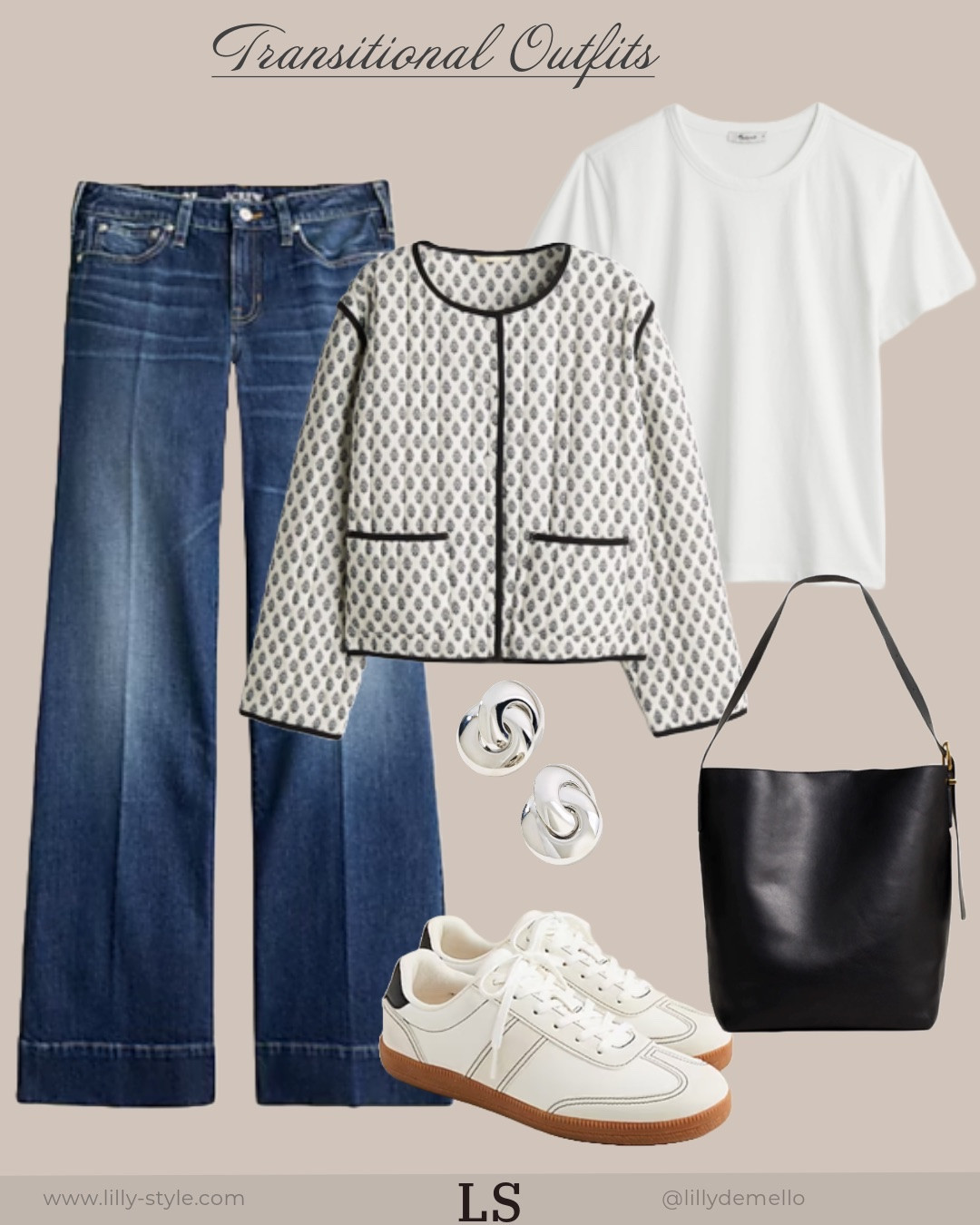 My new favorite quilted jacket and it’s under $50!!! I got size small for breathing room. 
Sneakers are an old favorite pair. True to size.  

#LTKShoeCrush #LTKStyleTip #LTKItBag