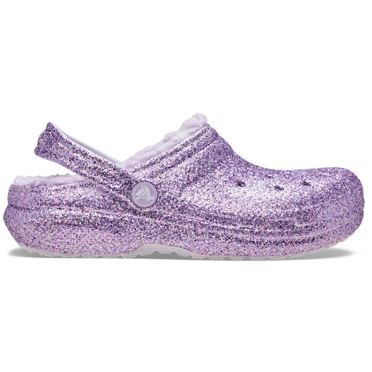 Toddler Classic Lined Chunky Glitter Clog | Crocs (US)