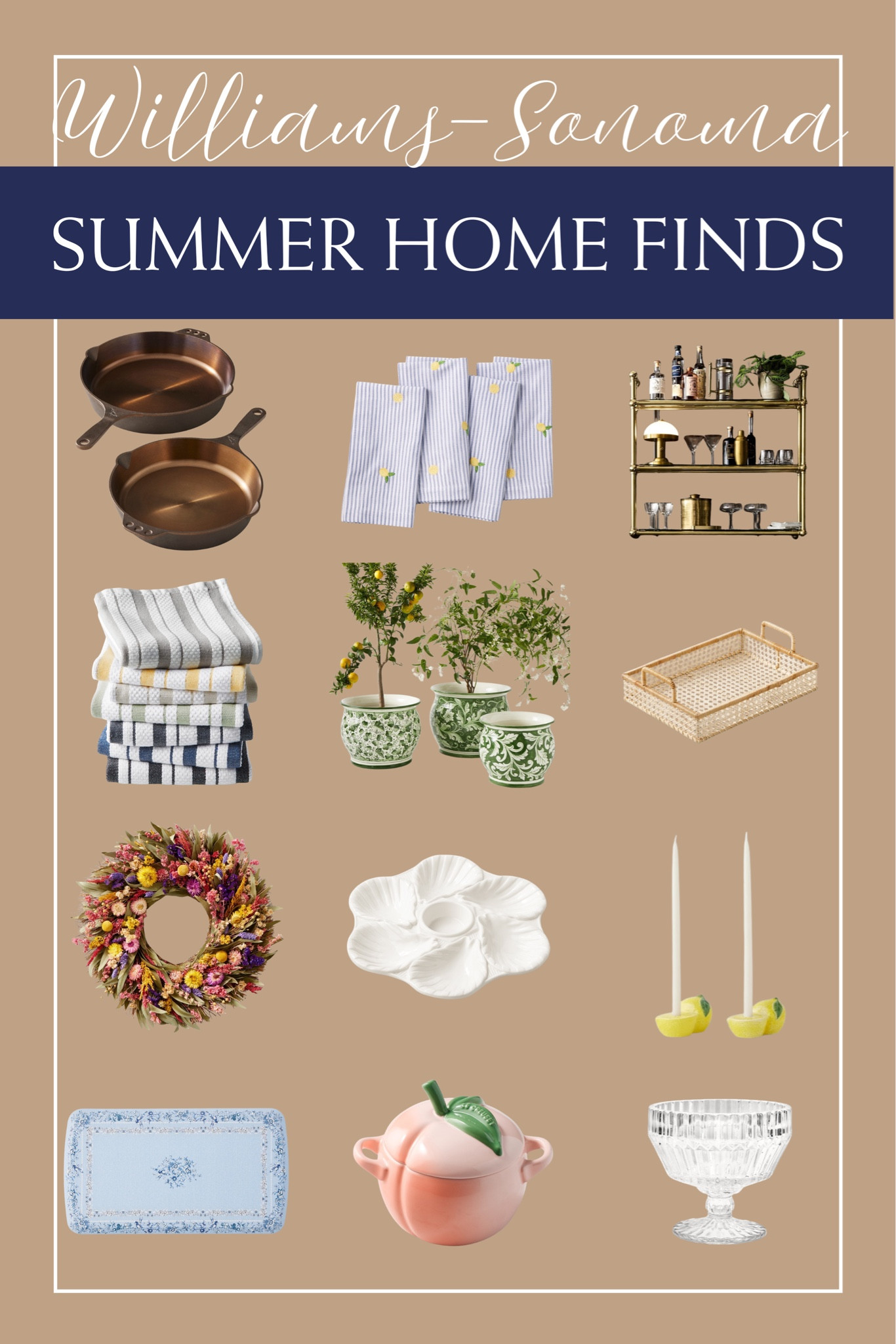 Check out these new and trending home finds from @Williams-Sonoma to brighten up your summer spaces! ☀️🍉⛱️🌊🐚

#LTKHome #LTKSaleAlert