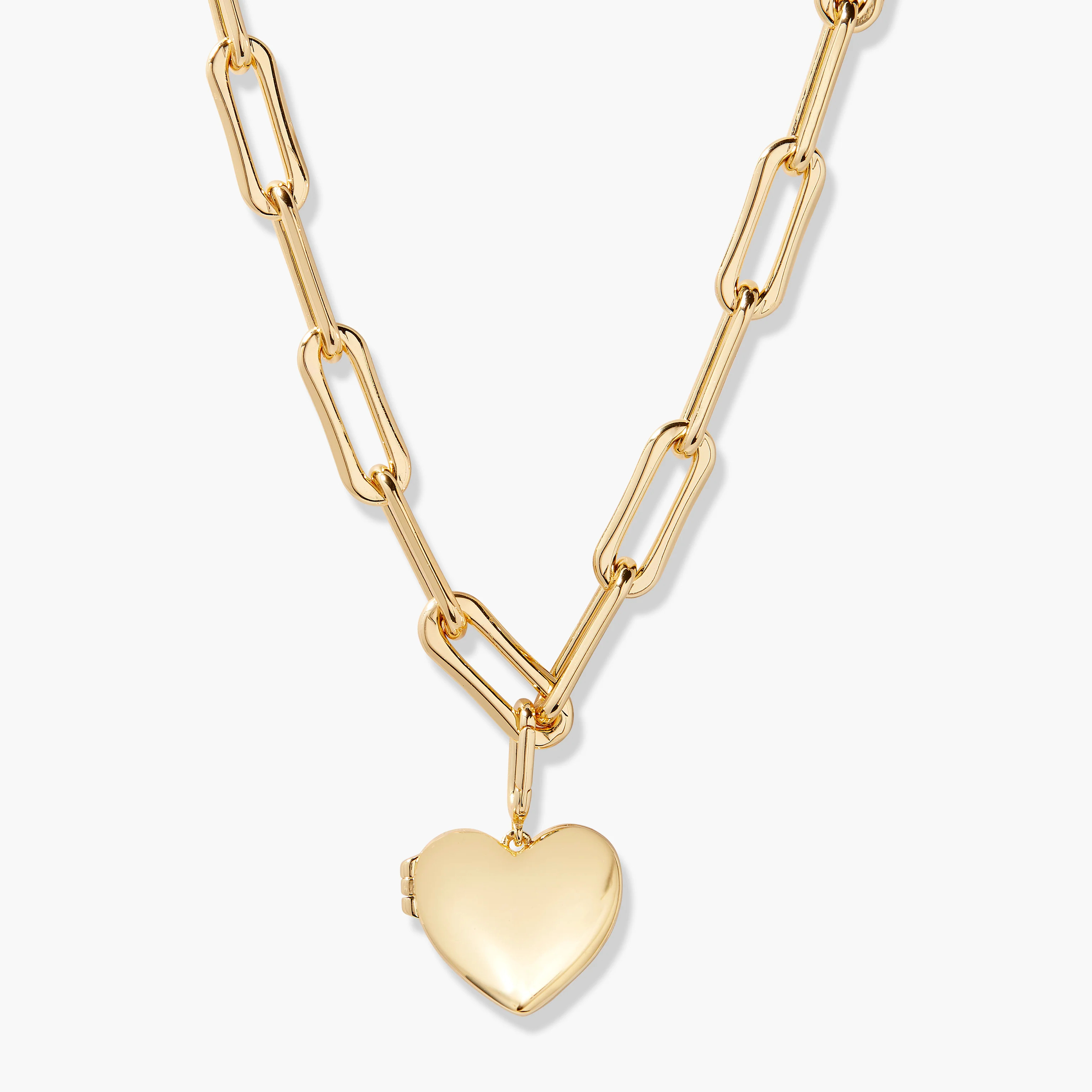 Cami Heart Locket Necklace | Brook and York