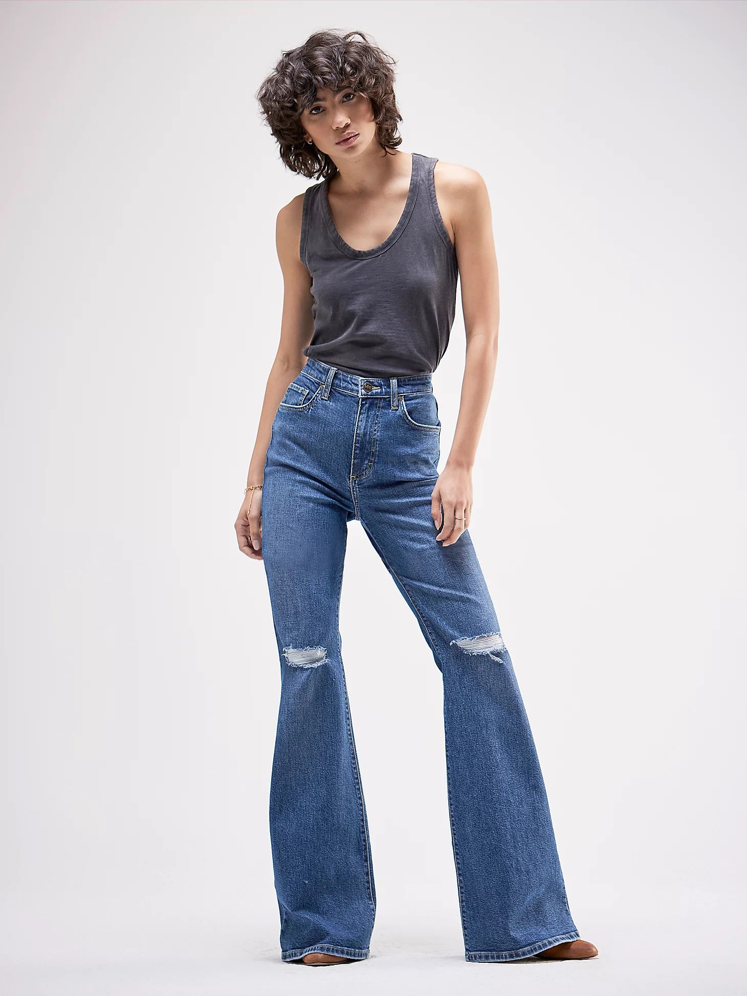 Women’s Vintage Modern High Rise Flare Jean | Women&apos;s Jeans | Lee® | Lee Jeans
