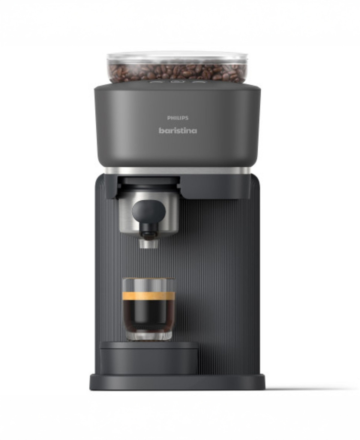 Philips Baristina Automatic Espresso Machine - Black | Macy's