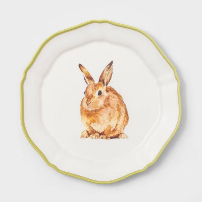 9" Melamine Bunny Salad Plate - Threshold™ | Target