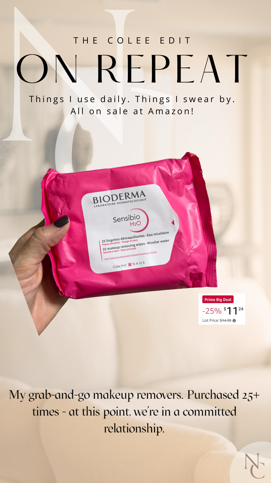 I have purchased these 25+ times, which is really all you need to know. 😂 My grab-and-go makeup removers for travel, my gym bag, late nights…everywhere. Amazon has them 25% off today, so I’m restocking. 

 #LTKdayinmylife #LTKSaleAlert #LTKBeauty