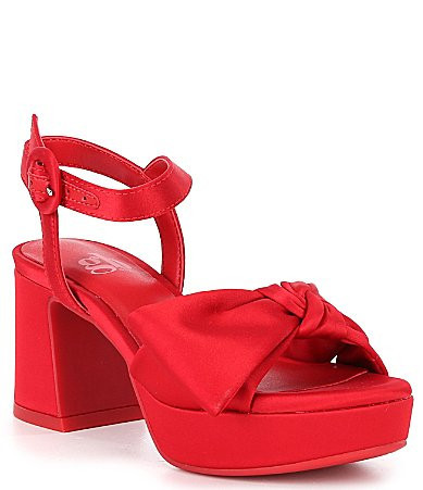 GB Girls' Sadie-Girl Satin Half Bow Family Matching Dress Sandals Youth - 1 Youth | Dillard's