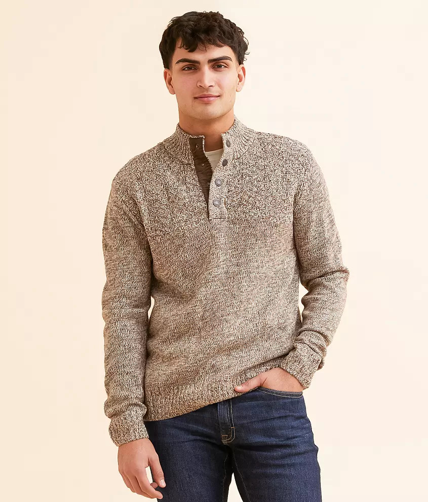 Quarter Snap Sweater | Buckle