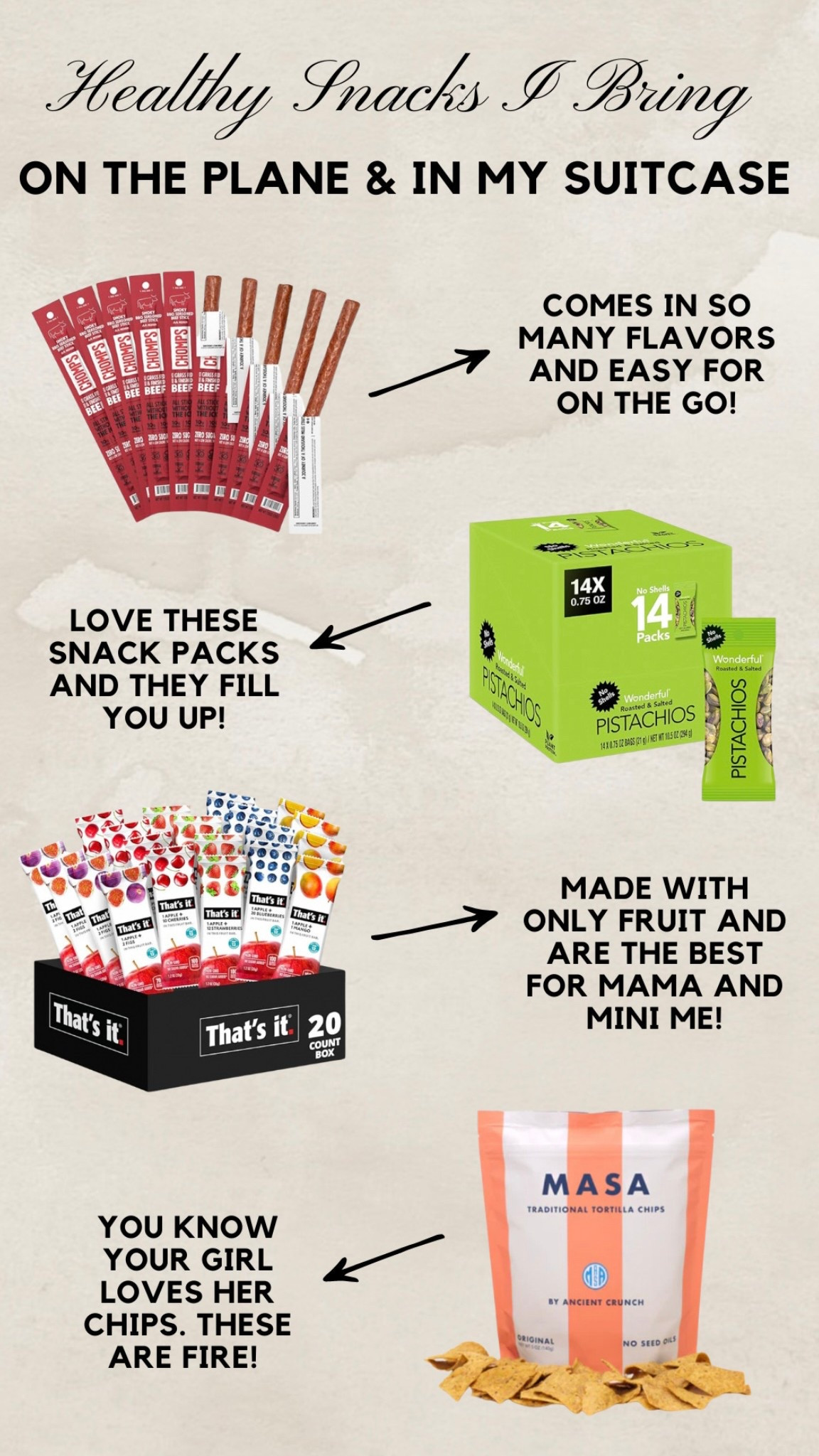 Travel Snacks // Amazon Snacks // Healthy Snacks 

#LTKFindsUnder50