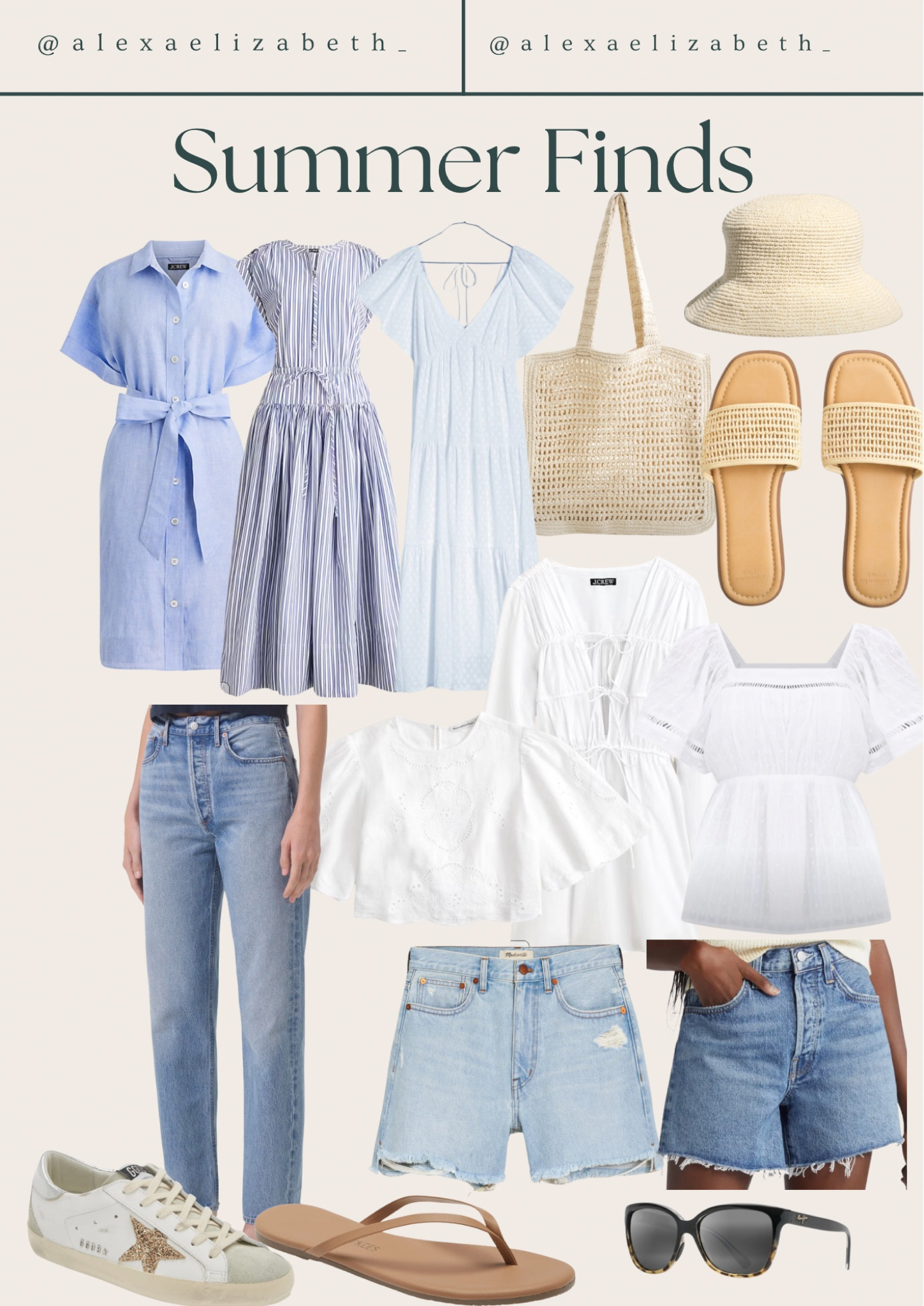 Summer Finds  

#LTKSeasonal #LTKShoeCrush #LTKGiftGuide