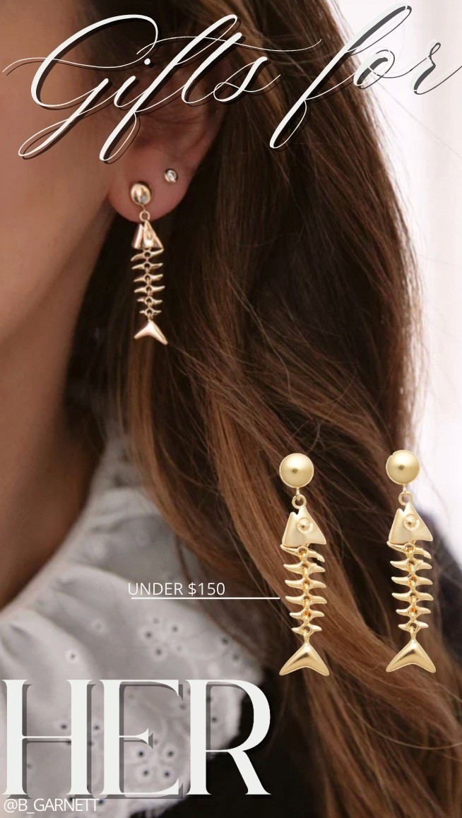 Fun quirky gift idea for her under $200

Earrings | fish earrings | gifts for her | stocking stuffers | gifts under $200 | gifts under $150 

#LTKSeasonal #LTKGiftGuide #LTKHoliday