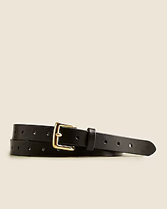 Perforated Italian leather belt | J. Crew US