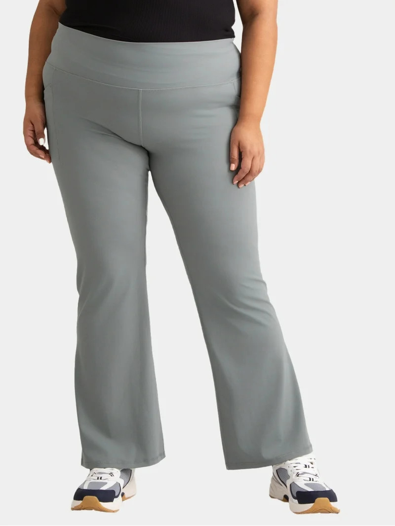 Avia Women's and Women's Plus SoftSculpt Flare Leggings, Sizes XS-4X | Walmart (US)