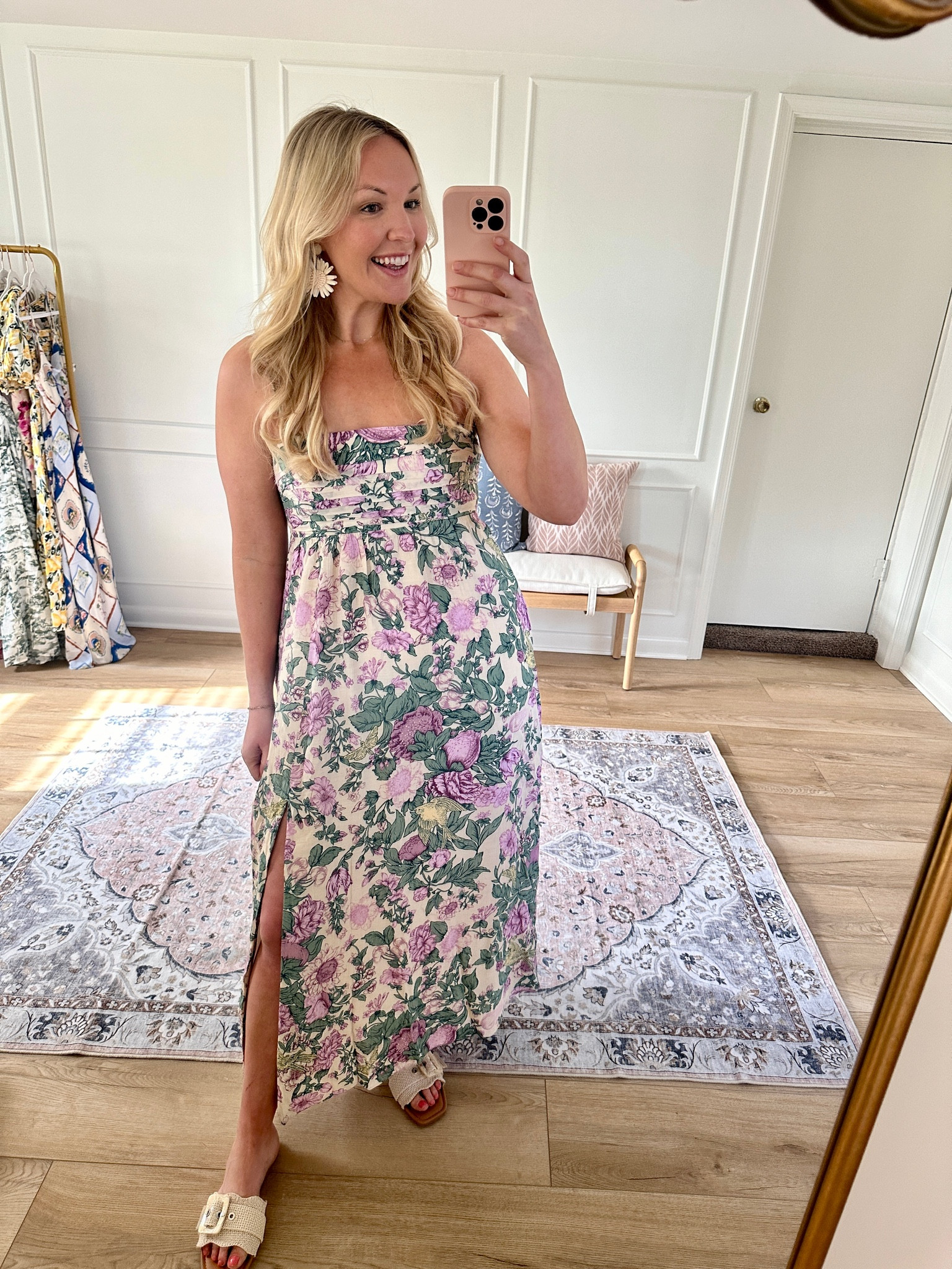 Love the pattern and fit of this dress! It has pockets and is lightweight. I’m in a med. vacation - resort wear - spring outfit 

#LTKmidsize #LTKstyletip #LTKSeasonal