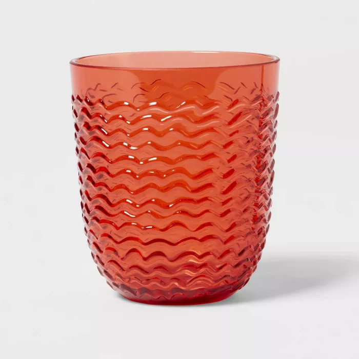 13oz Plastic Wave Texture Short Tumbler - Opalhouse™ | Target