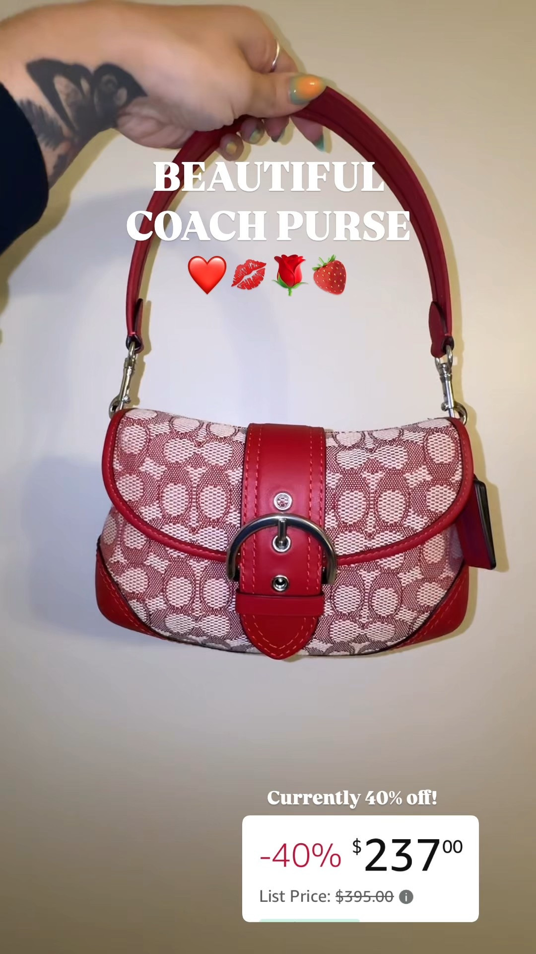 I have a thing for coach purses and this one is ADORABLE! I can’t wait to wear it! Plus it was 40% off!!!! 

#LTKSaleAlert #LTKMidsize #LTKSeasonal