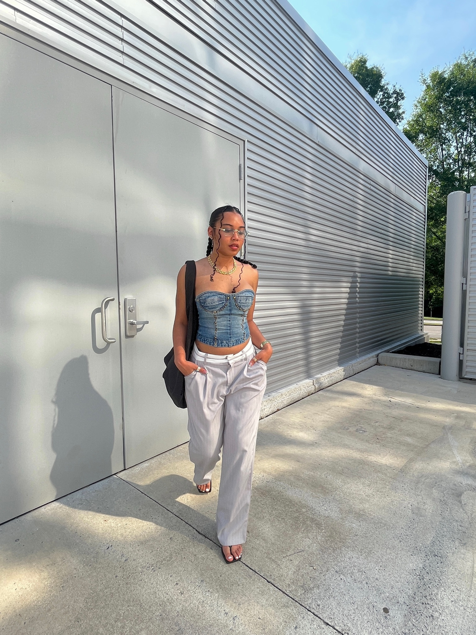 The perfect brunch fit :) the corset is real and thick denim 

#LTKSeasonal #LTKcurves #LTKstyletip