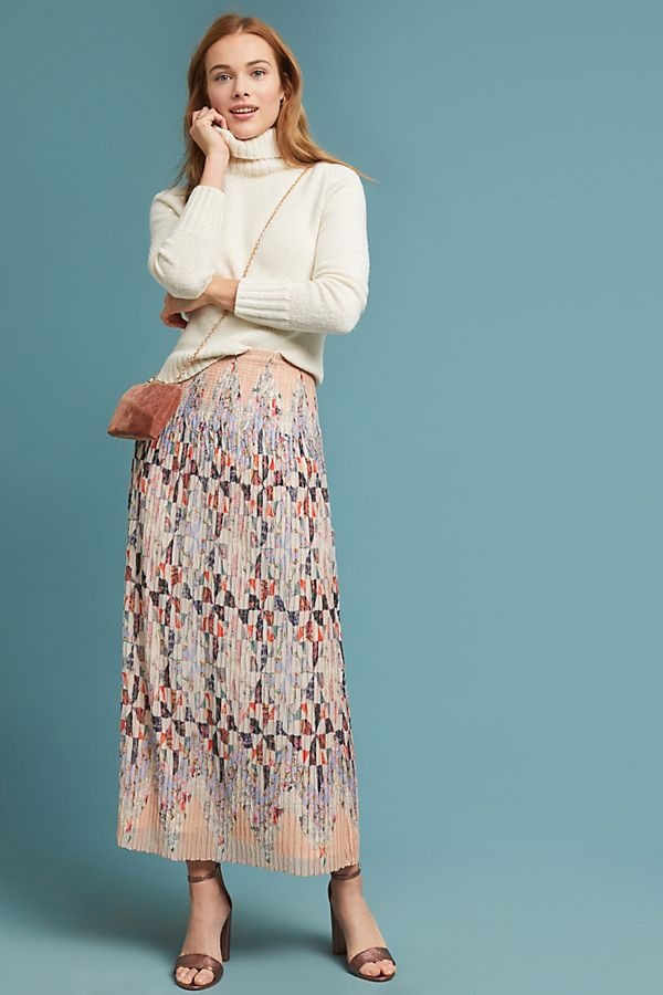 Lucinda Pleated Skirt | Anthropologie (US)