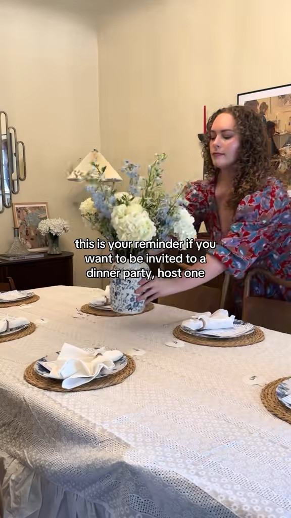 This coastal themed dinner party was so much fun! It felt so good to gather everyone around the table and spend a weeknight together. Here’s to the start of monthly themed dinner parties!

#LTKHome #LTKfoodie