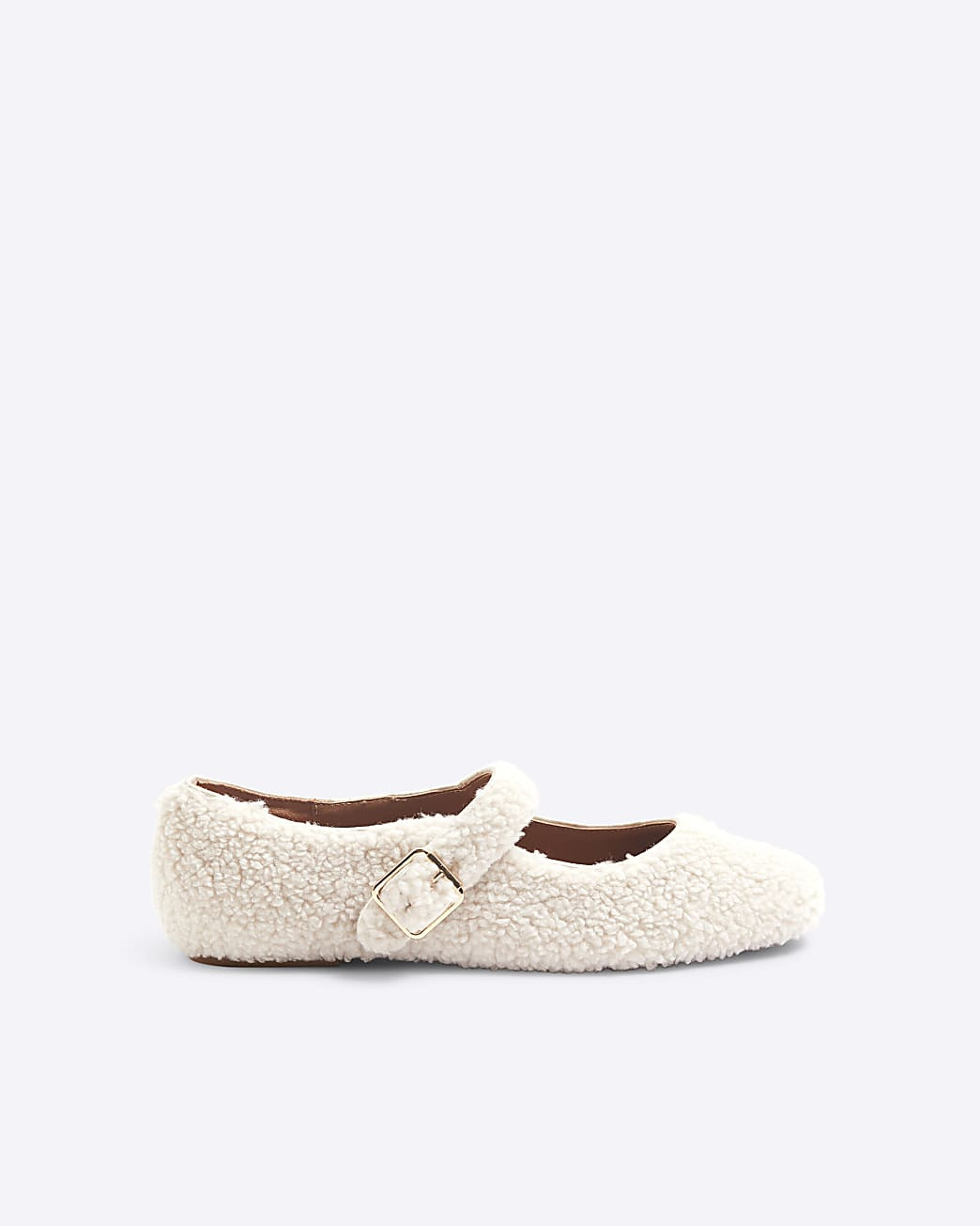 White Borg Mary Jane Shoes | River Island UK & IE