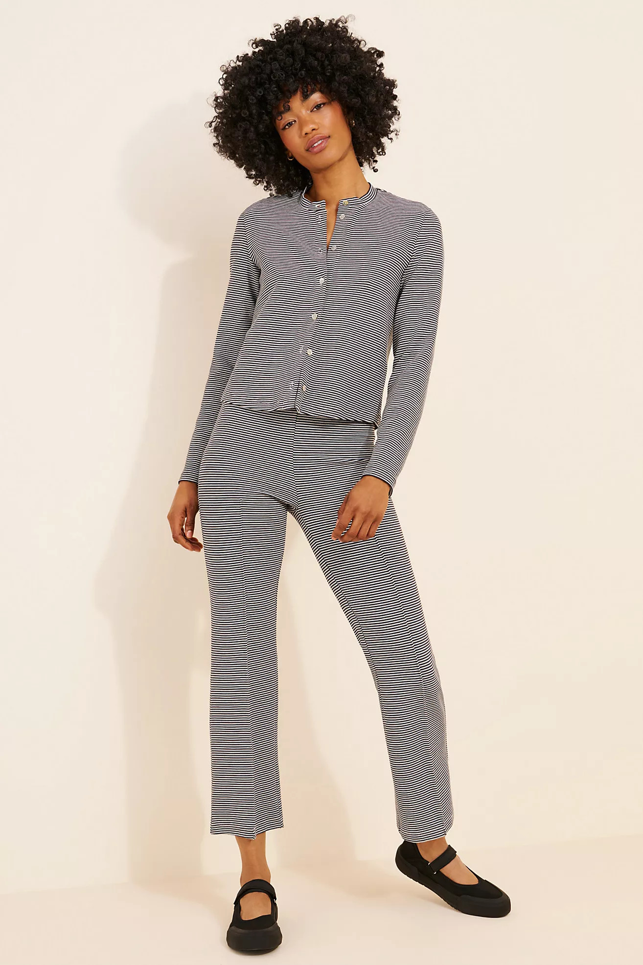 Nuuly x Donni Baby Stripe Kick Flare Pants | Free People (Global - UK&FR Excluded)