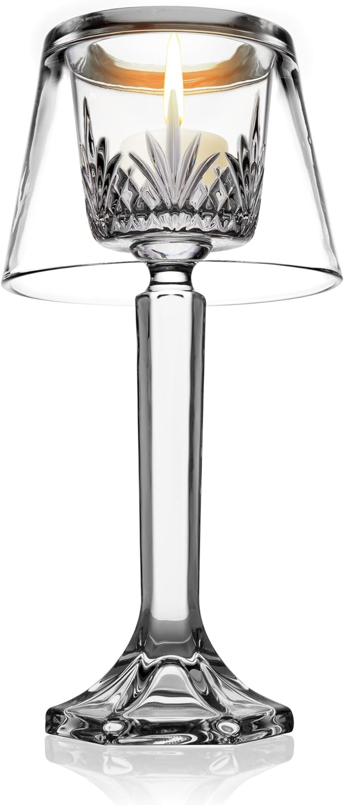 Godinger Candle Holder Lamp, Crystal Candle Holder, Tea Light Holder, Candlestick Holder, Votive ... | Amazon (US)