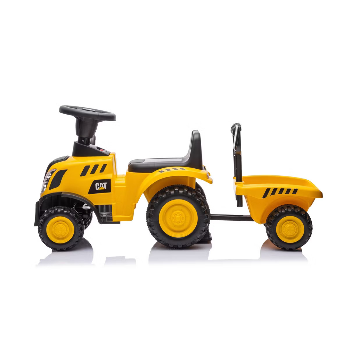 Best Ride on Cars CAT Tractor with Trailer Foot to Foot Riding Car | Target