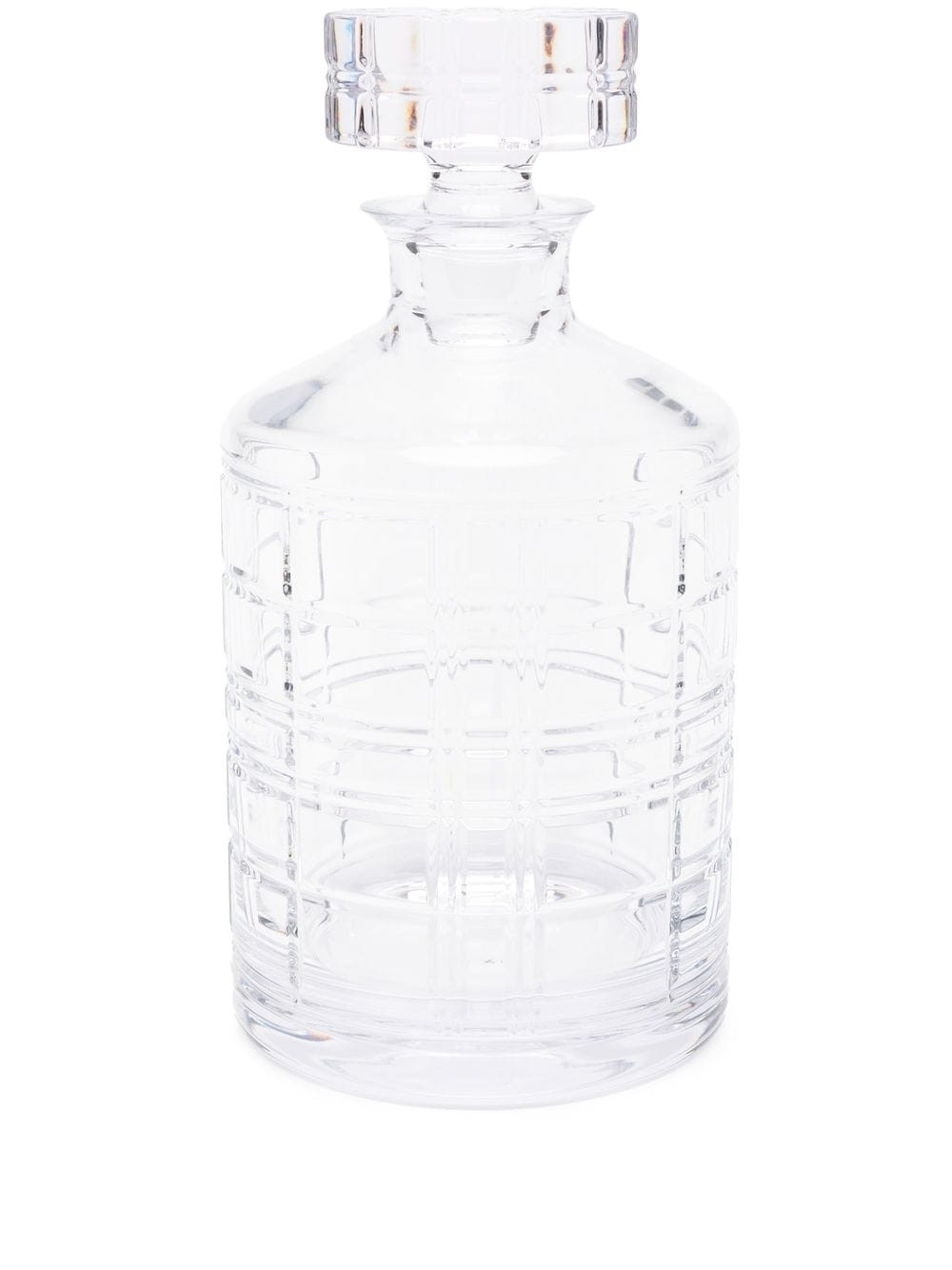 Ralph Lauren Home Hudson Plaid glass decanter - Neutrals | Farfetch Global