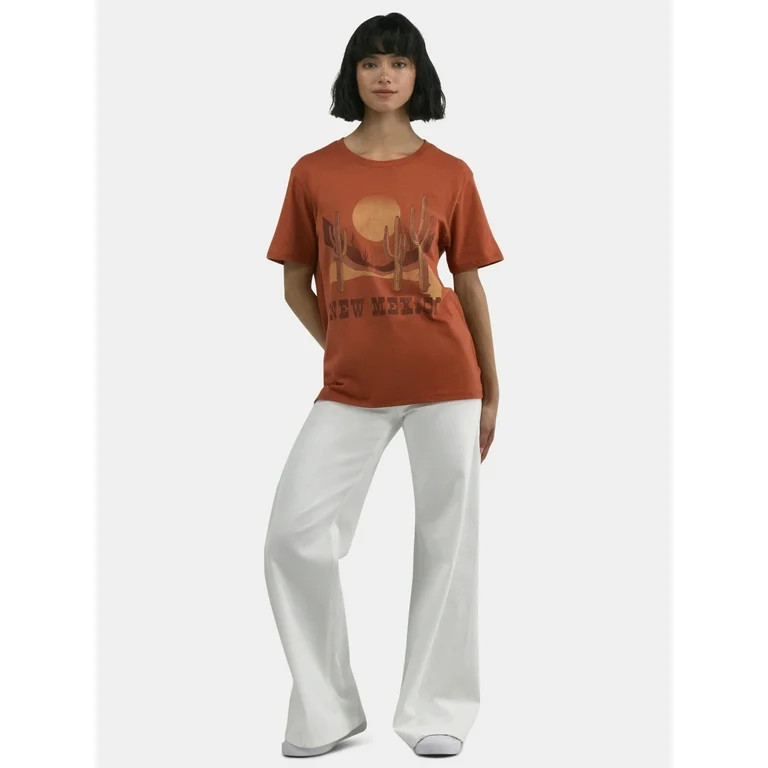 Time and Tru New Mexico Women's Graphic Tee, Sizes XS-XXXL | Walmart (US)