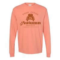 Monogrammed 'Autumn Harvest' Comfort Colors Long Sleeve T-Shirt | United Monograms