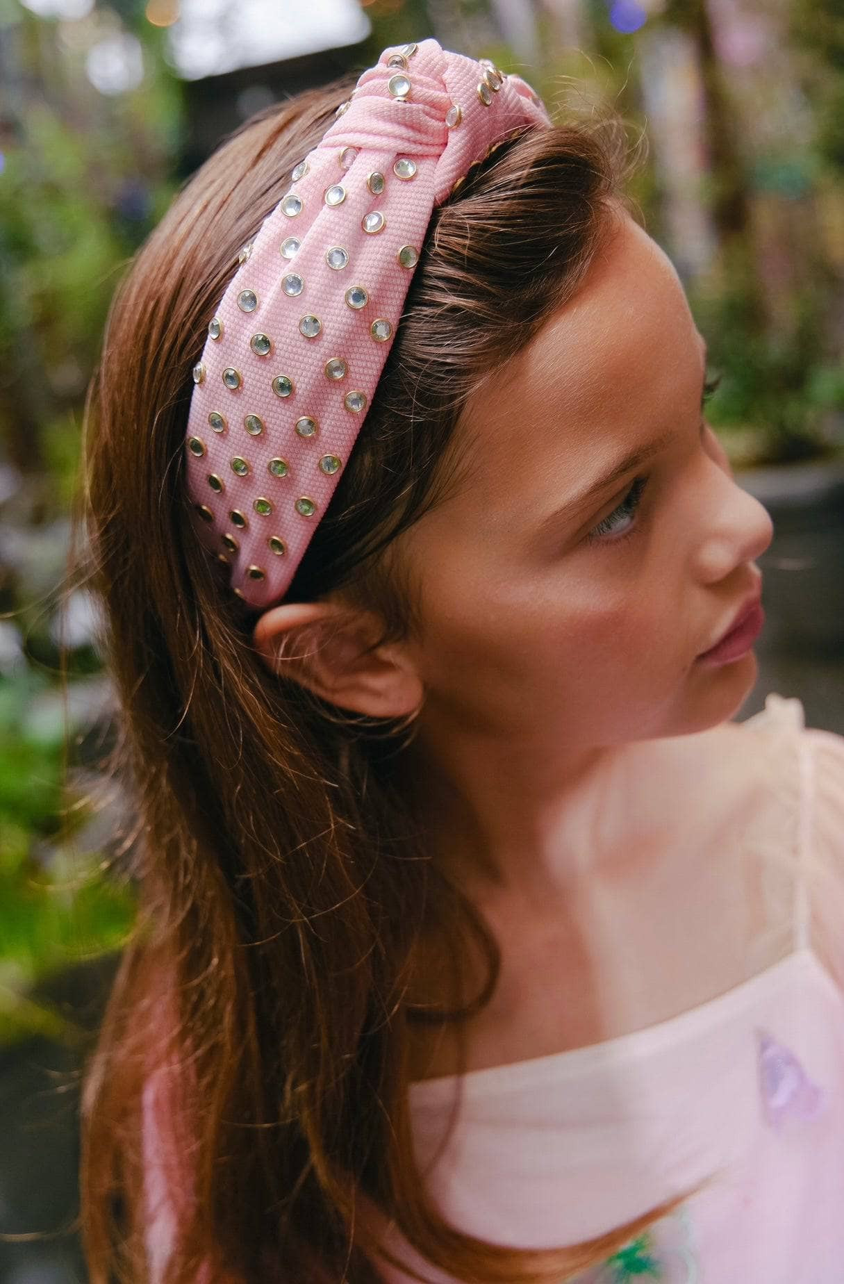 Crystal Studded Knot Headband | Lola + The Boys