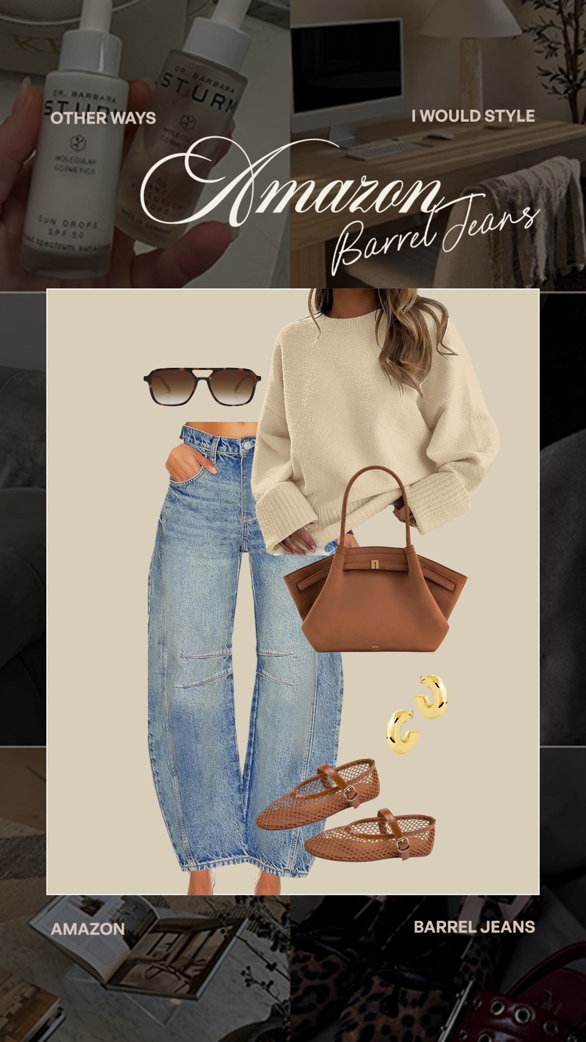 My favorite barrel Jeans❤️ I wear a 14 and put together some other ways I would style over on Amazon #amazon #barreljeans #leopard 

#LTKSaleAlert #LTKStyleTip #LTKMidsize