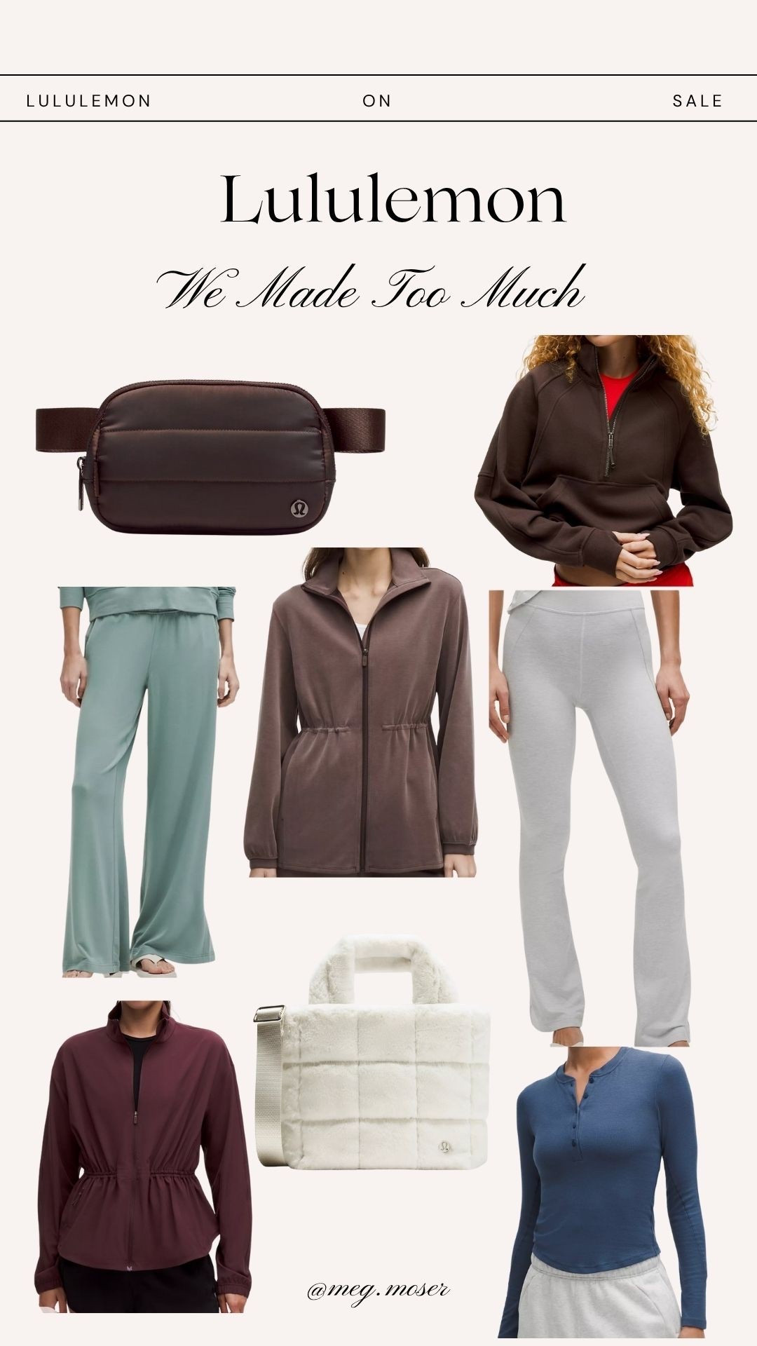 Lululemon ‘We made too much' finds just dropped! 

#LTKActive #LTKGiftGuide #LTKFindsUnder100