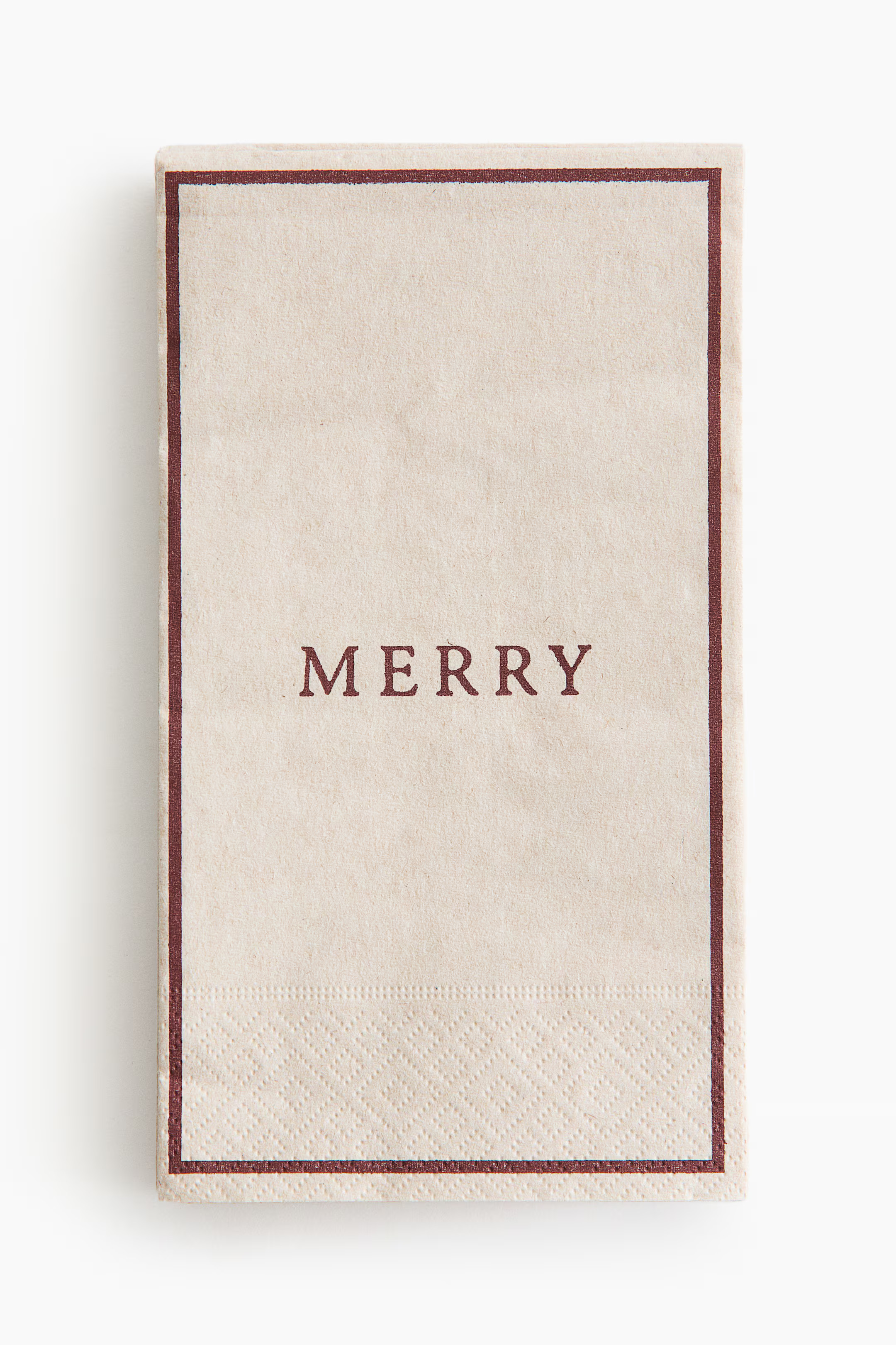 15-Pack Rectangular Paper Napkins | H&M (US + CA)