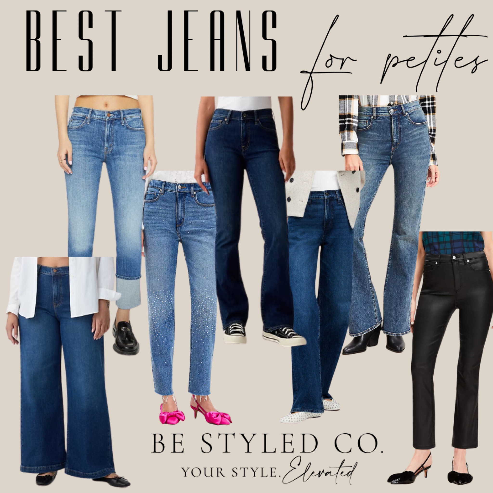 Our favorite jeans for petites starting at just $45 - petite jean styles 

#LTKStyleTip #LTKOver40 #LTKSeasonal