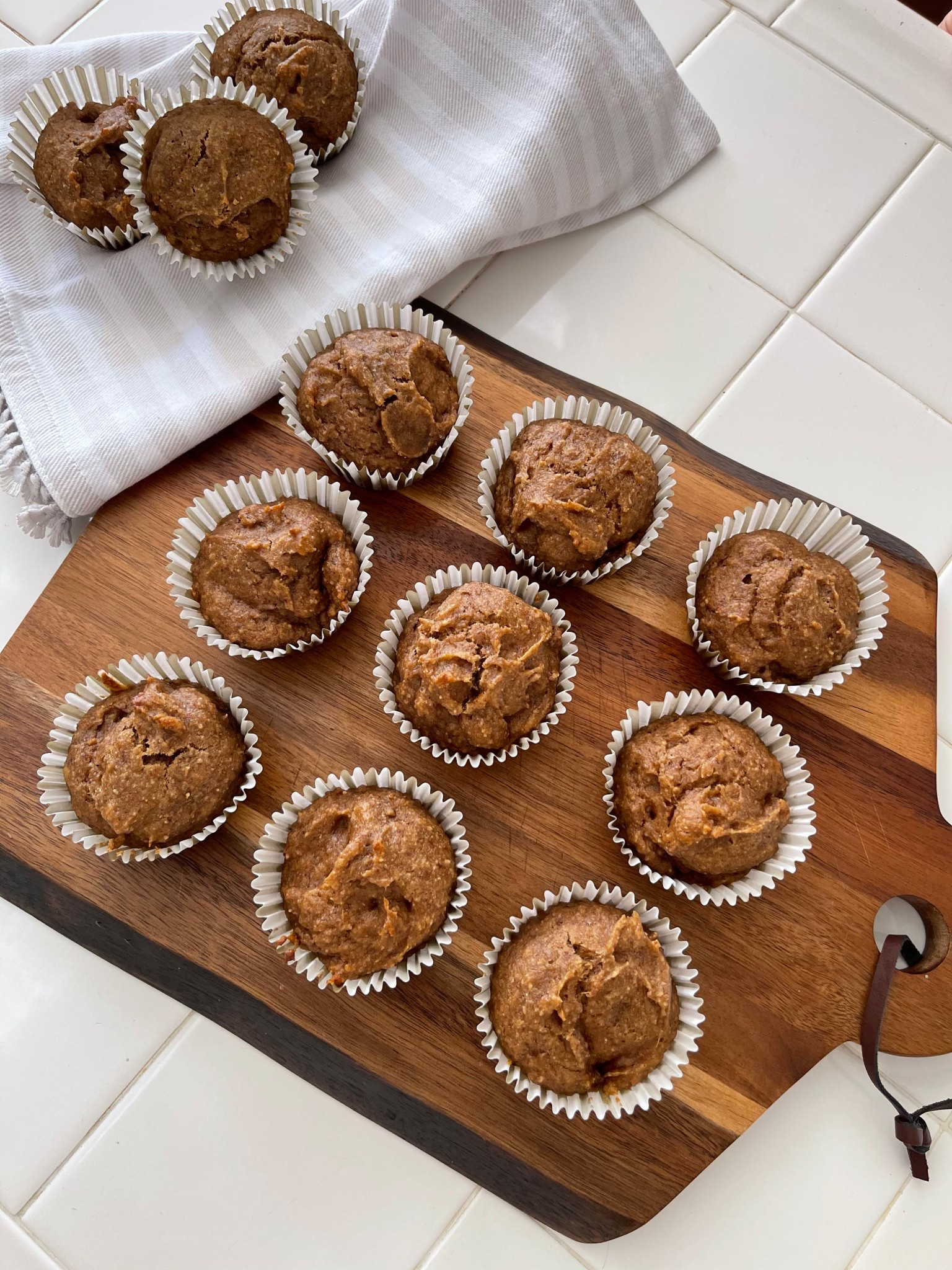 Quick banana muffins 🍌
A family favorite in our household.

Muffins, muffin tray, tea towels, cutting board, kitchen essentials.

#LTKfoodie #LTKdayinmylife #LTKHome