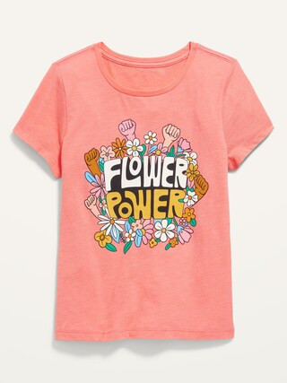 Short-Sleeve Graphic T-Shirt for Girls | Old Navy (US)