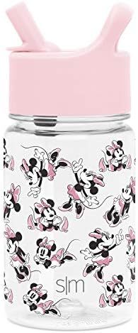 Simple Modern Disney 12oz Summit Kids Tritan Water Bottle with Straw Lid for Toddler - Dishwasher... | Amazon (US)